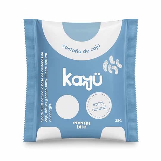 Pack Energy Bite Castaña de Caju 6 Un