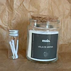 Frasco vela arena 90 grs transparente