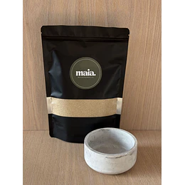 Pack Fuente Nido + Vela de Arena 300 g Beige