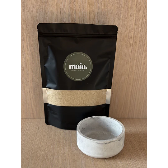 Pack Fuente Nido + Vela de Arena 300 g Beige