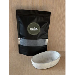 Pack Fuente Luna + Vela de Arena 300 g Azul