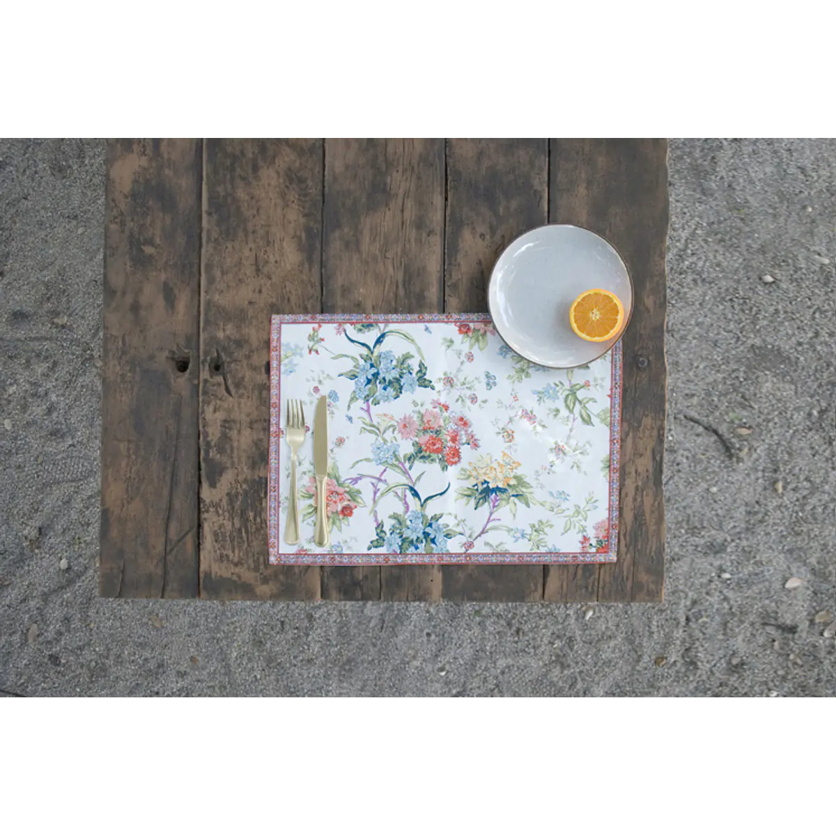 Set Individuales Floral