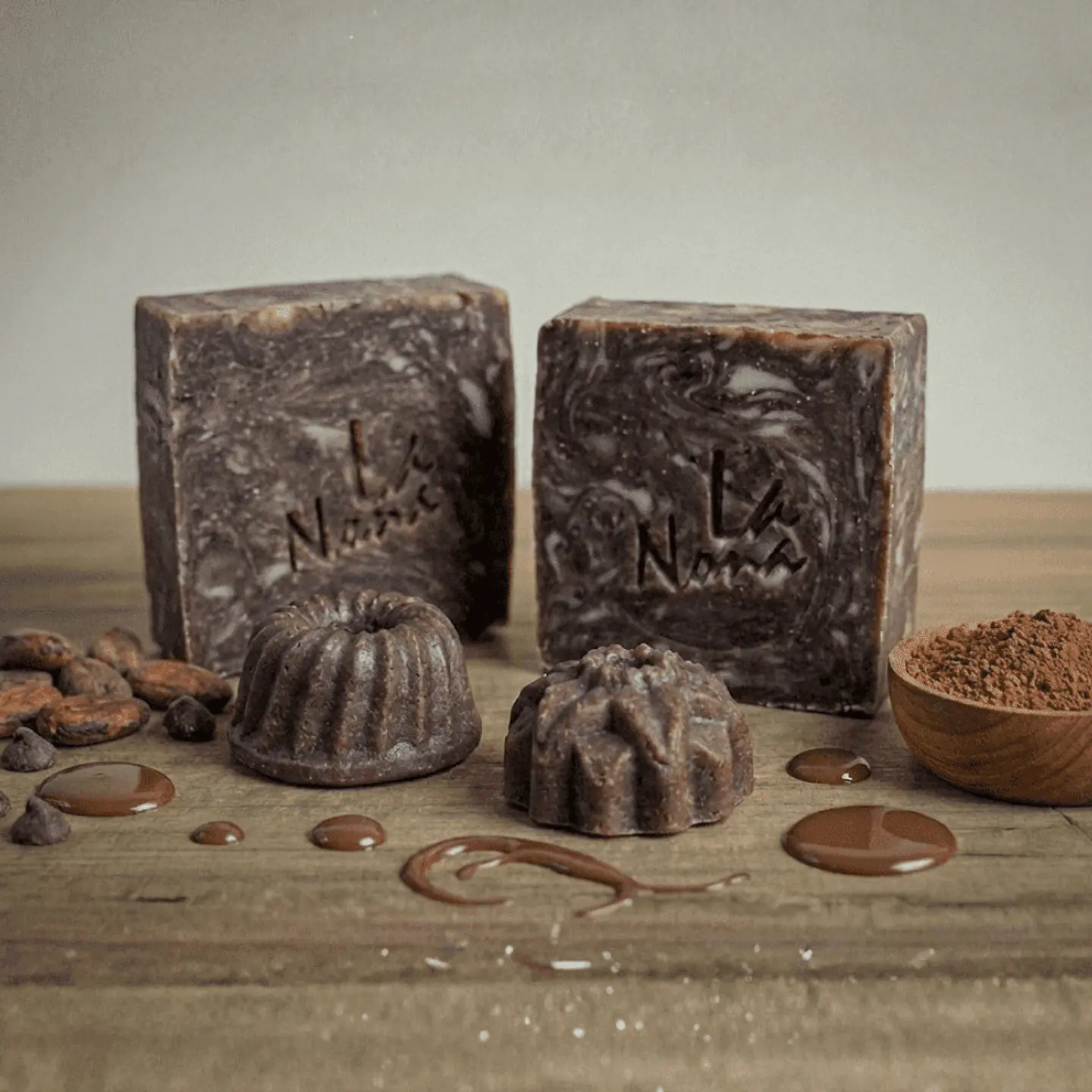 Jabón artesanal de Chocolate 1