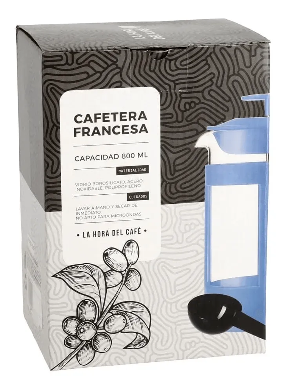 Cafetera Prensa Francesa 800ml 3