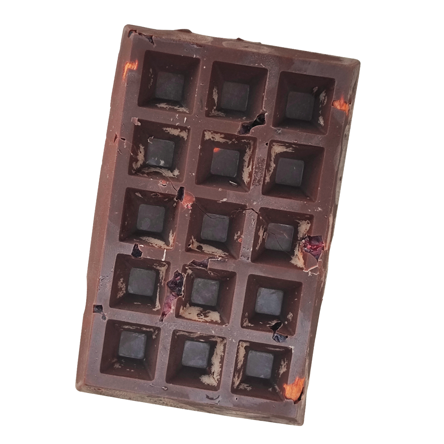 Barra Artesanal de Chocolate con Almendras y Cranberry 1