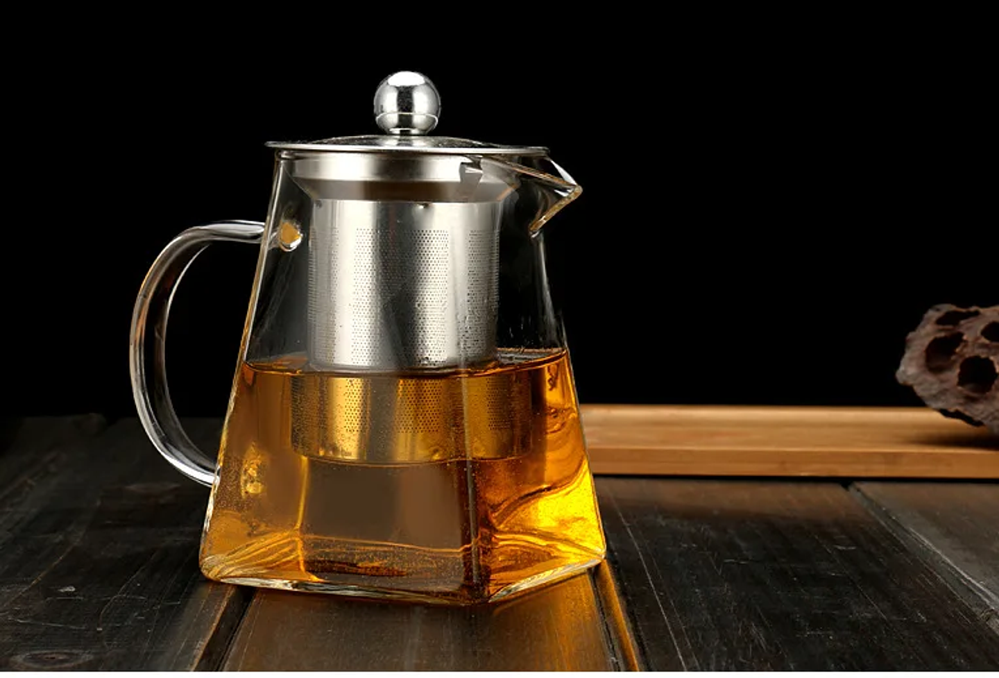 Tetera de Vidrio con Filtro 350ml 2