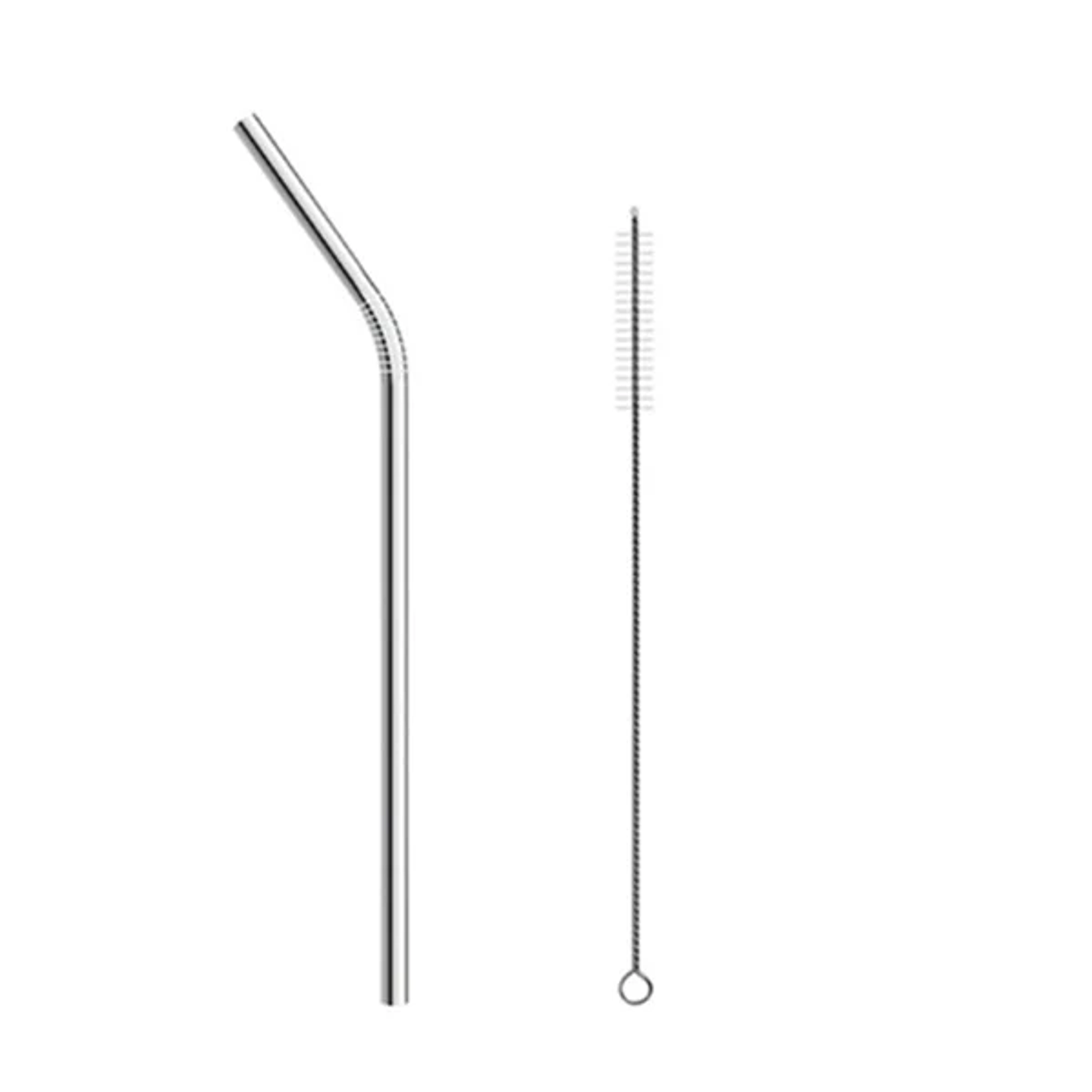 Bombilla de Acero Inoxidable + Cepillo  1