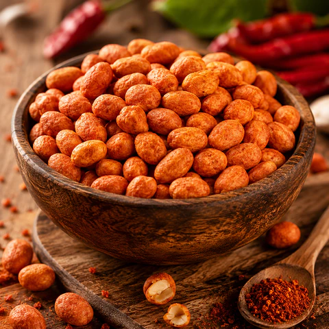 Maní Japonés Picante | Snack Crujiente con Ají 🌶️