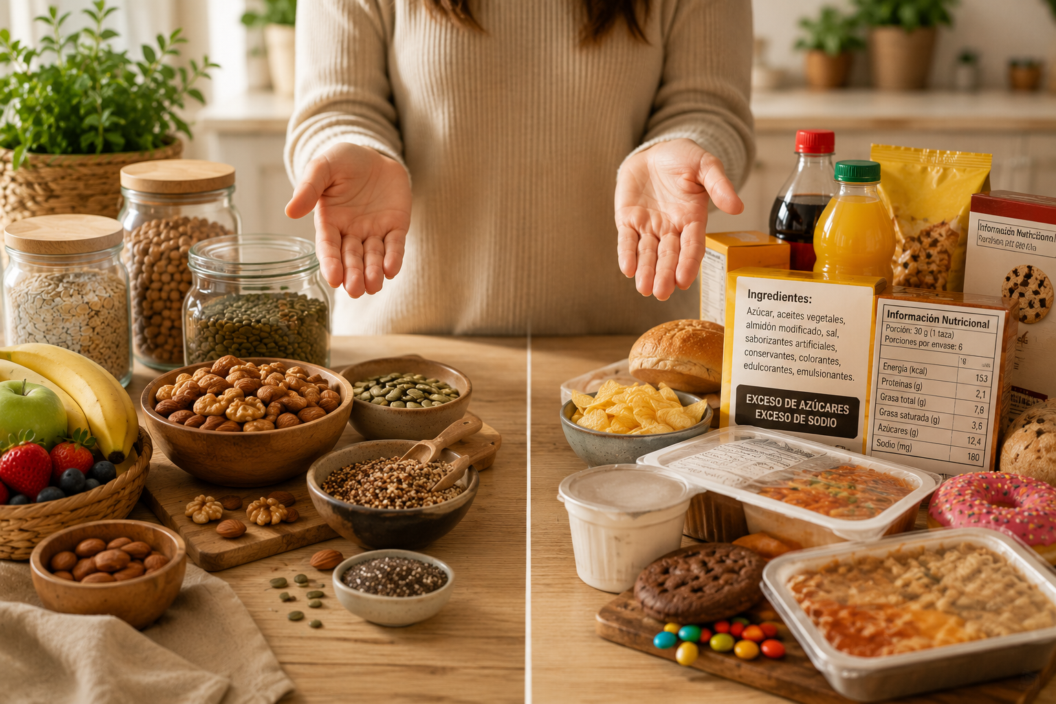 Alimentos naturales vs. ultraprocesados: diferencias y consejos | La Nou