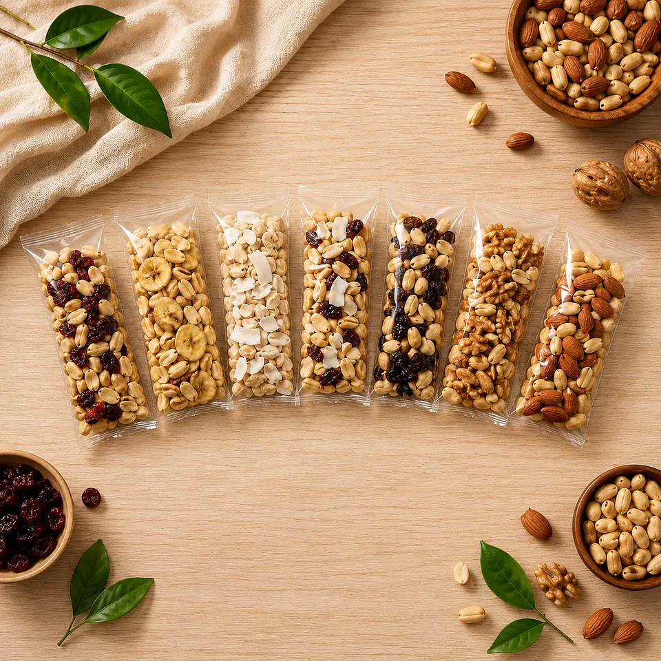Snack7 | Pack Semanal de 7 Snacks Saludables de Frutos Secos 80g 1
