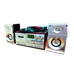 Reproductor Todo en Uno (Vinilo/CD/Cassette)