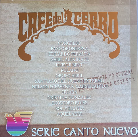 Cafe Del Cerro - Serie Cantores