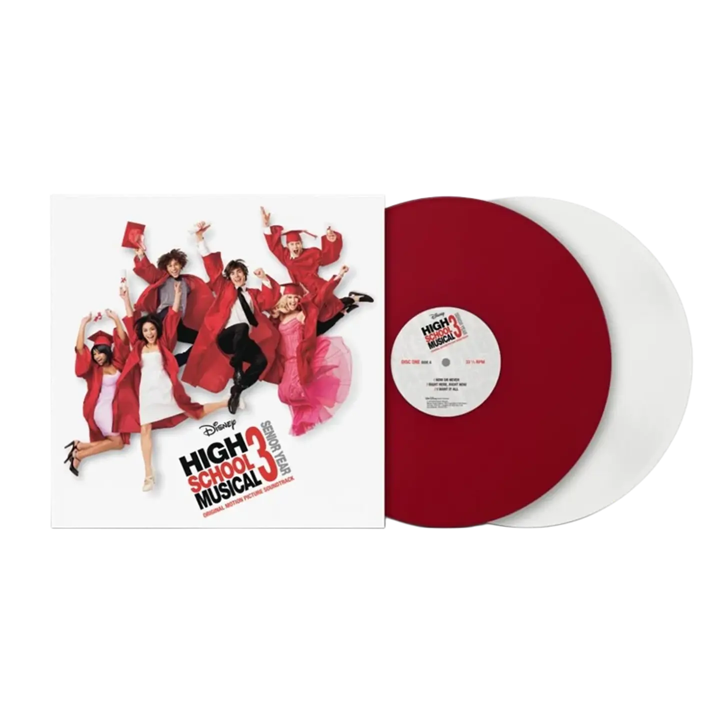 High School Musical – High School Musical 3: La Graduación (2LP Rojo y Blanco) 2