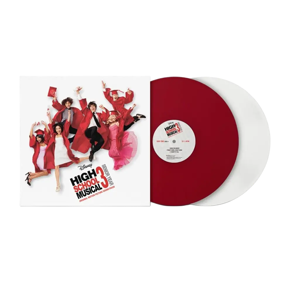 High School Musical – High School Musical 3: La Graduación (2LP Rojo y Blanco) 2