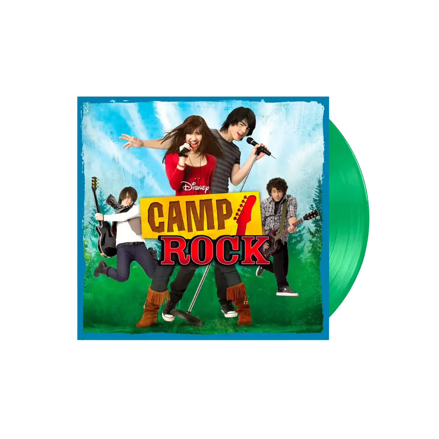 Camp Rock - Exclusive Limited Edition Green Colored Vinyl LP 2