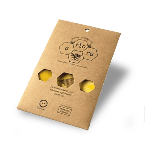 1 Paño de algodón encerado G (30x30 cms)