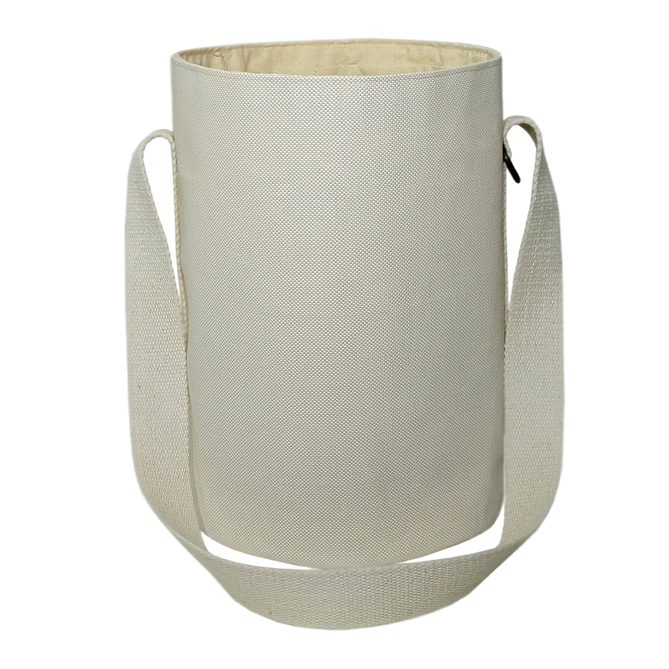 Bolso / Canasto Cortinaje Reciclado 4