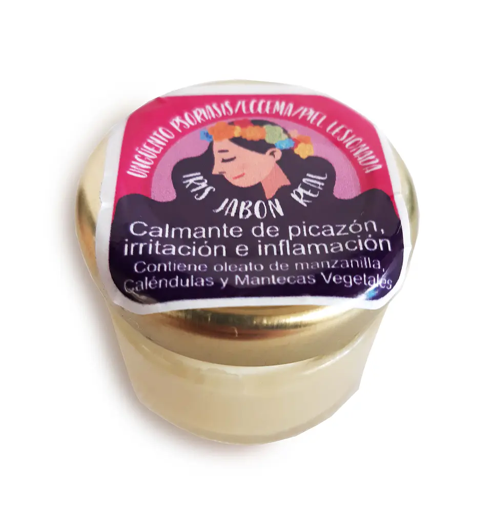Ungüento Psoriasis y piel lesionada 1
