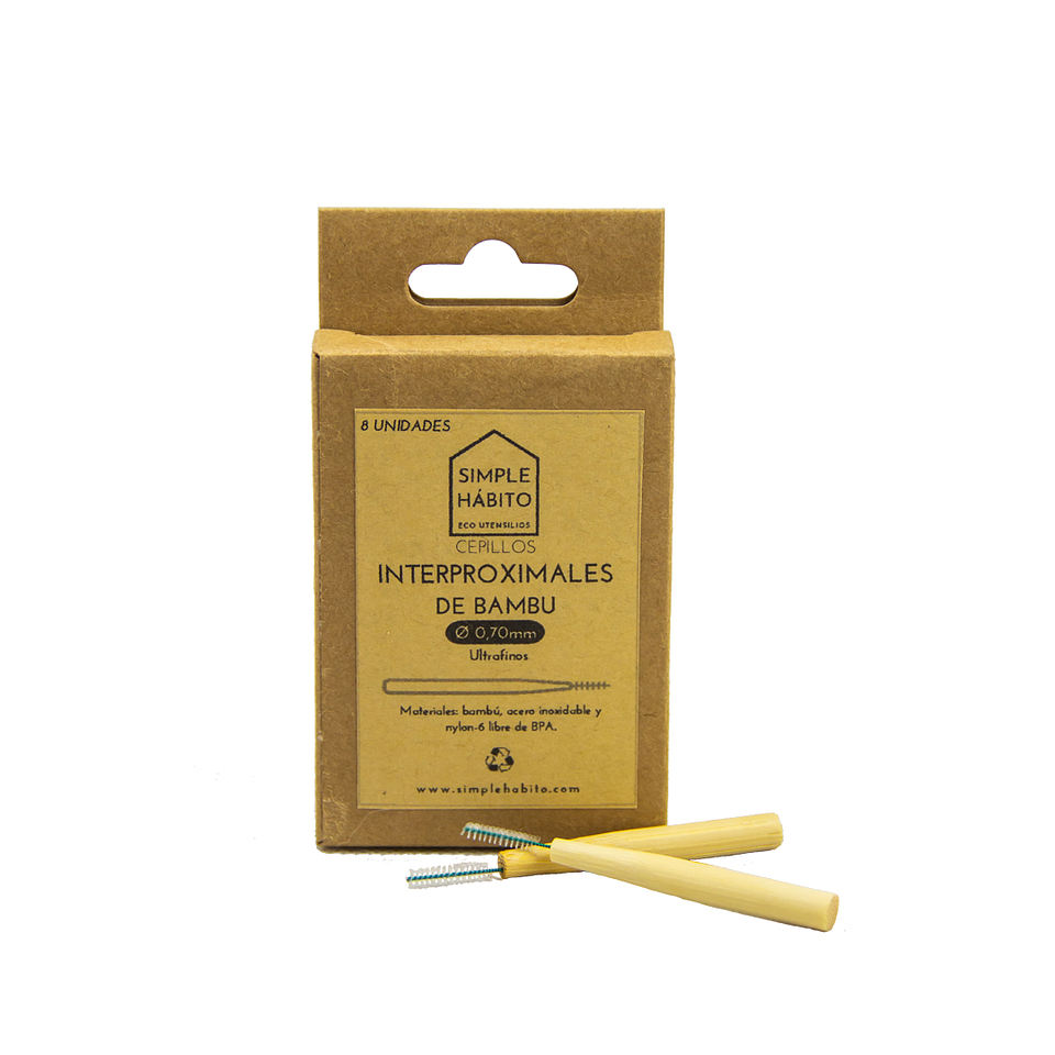 Cepillos Interproximales de Bambú 1
