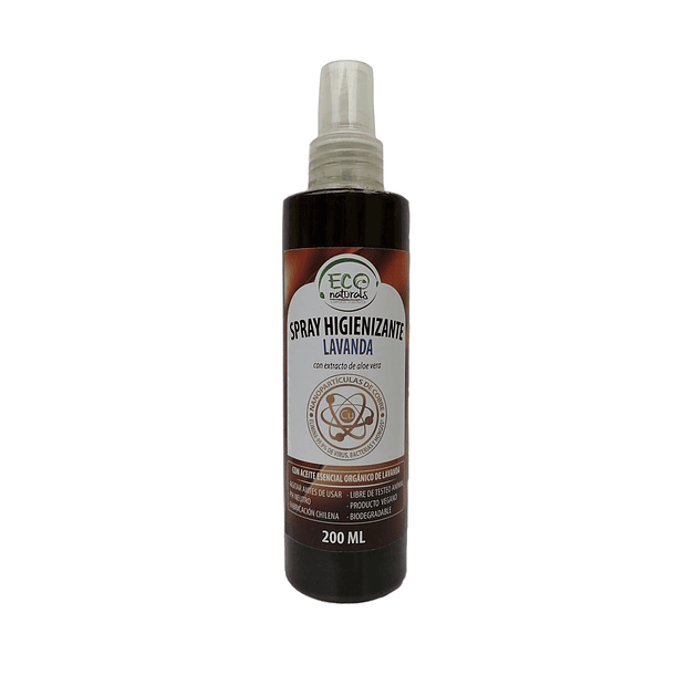 Spray Higienizante con nano particulas de cobre 200 ML