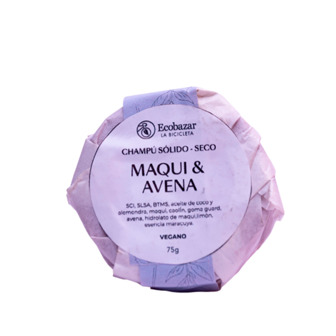 Champú sólido Pelo Seco Maquí
