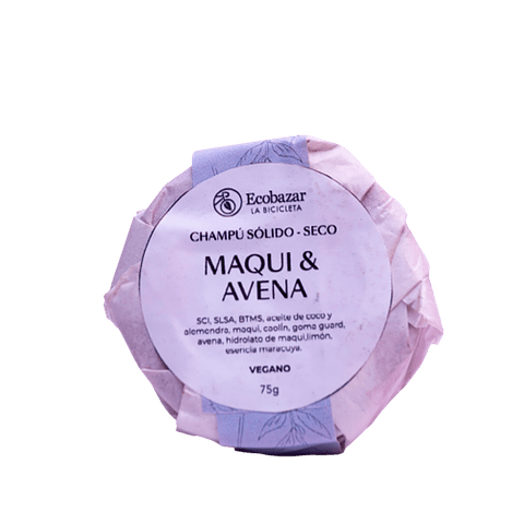 Champú sólido Pelo Seco Maquí 