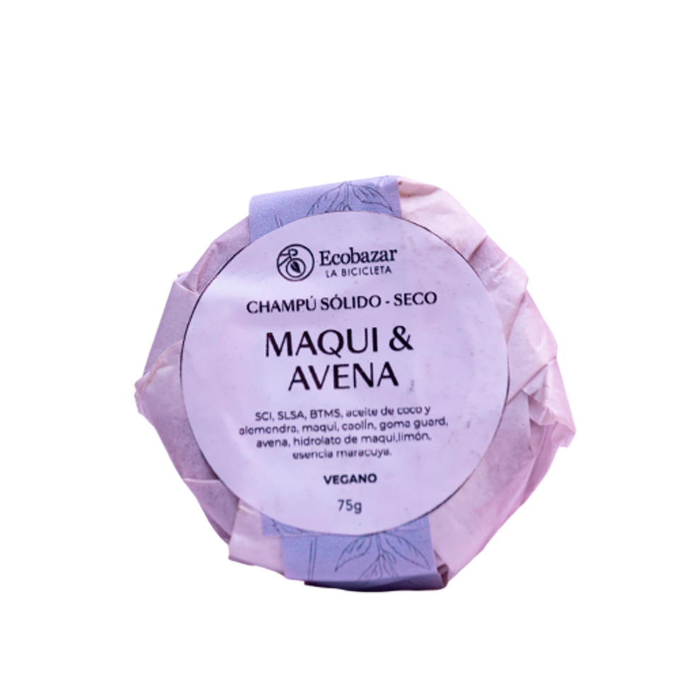Champú sólido Pelo Seco Maquí  1