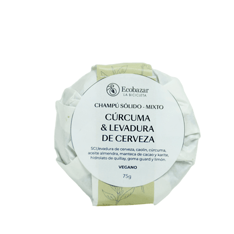 Champú Pelo Mixto Cúrcuma 75 grs
