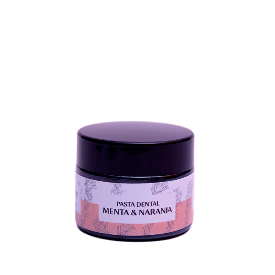 PASTA DENTAL MENTA - NARANJA SIN FLUOR 50gr. 1