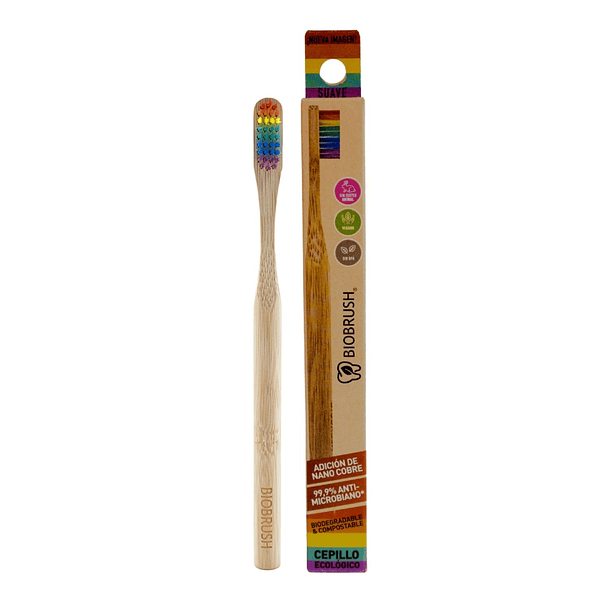 Cepillo Suave Rainbow Biobrush 1