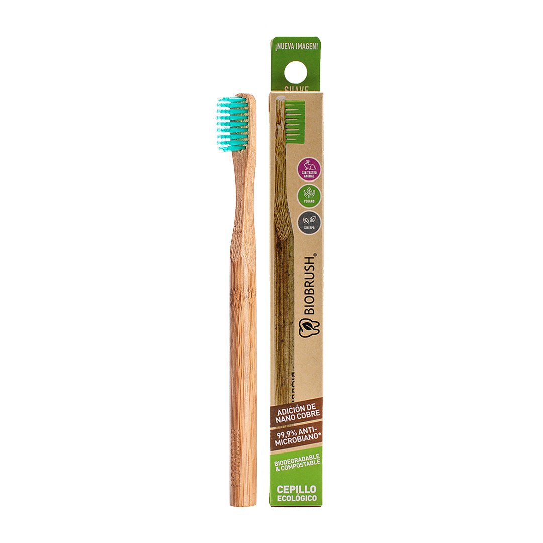 Cepillo Suave Menta Biobrush