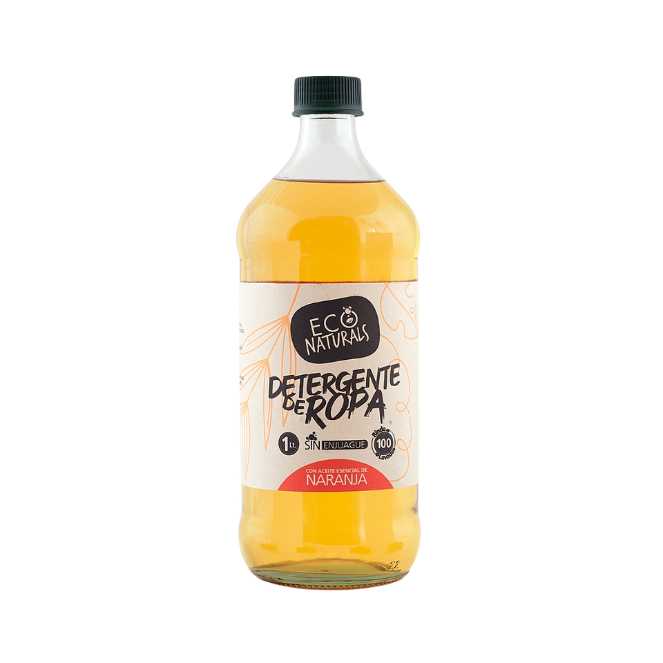Detergente liquido de Ropa concentrado Naranja 1 Litro 1