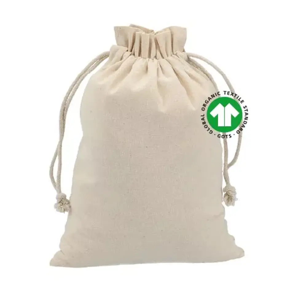 Saquito de Algodón Orgánico Certificado 30x18 (cm) 1