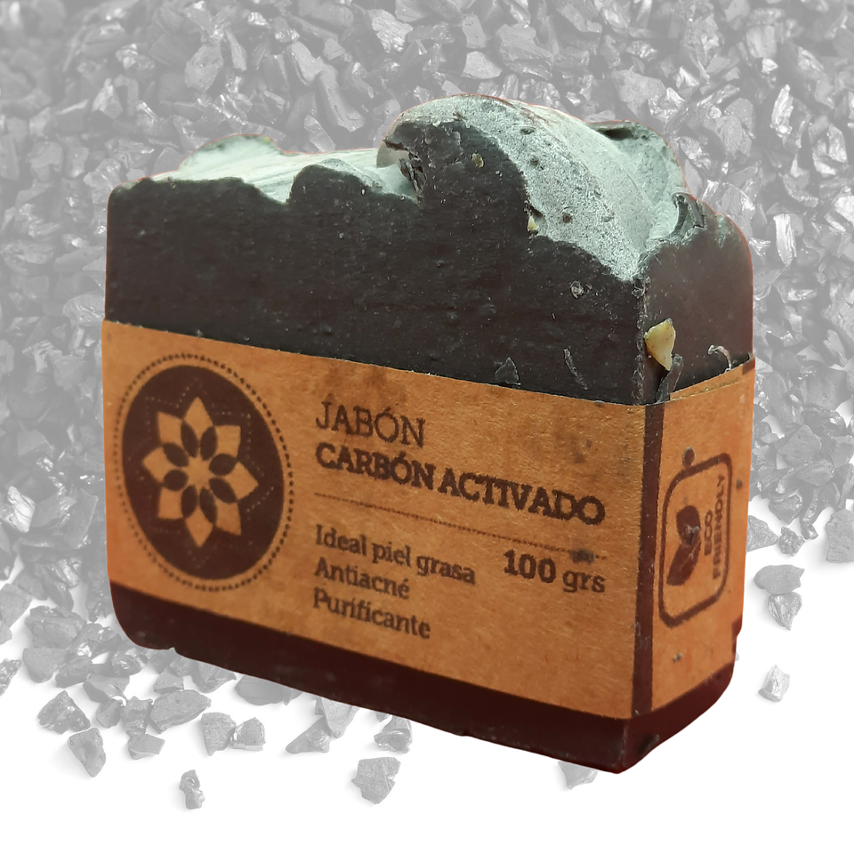 Jabón Carbón para Piel Grasa 100 grs 3