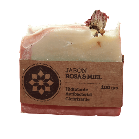 Jabón Rosa y Miel 100 grs