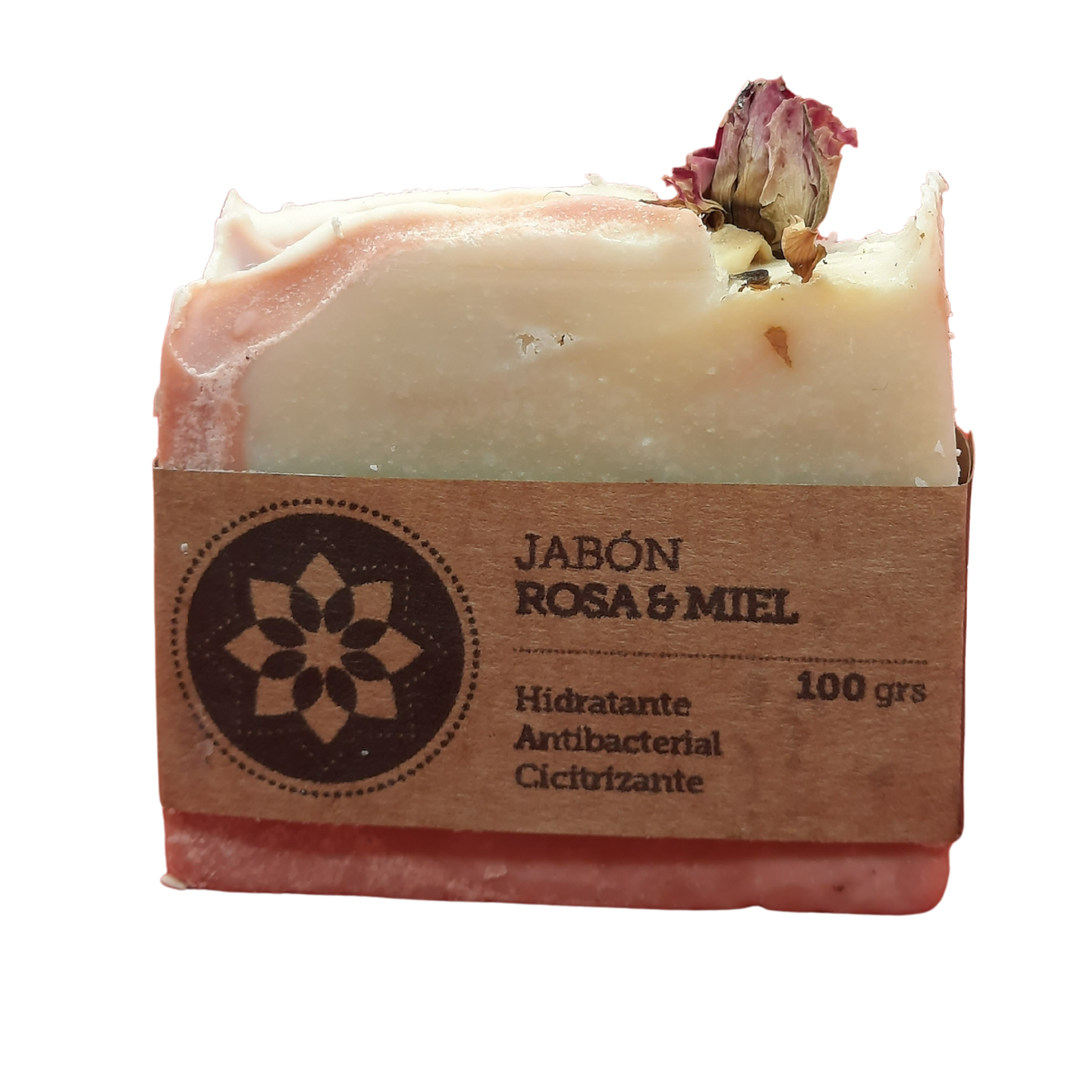 Jabón Rosa y Miel 100 grs 1
