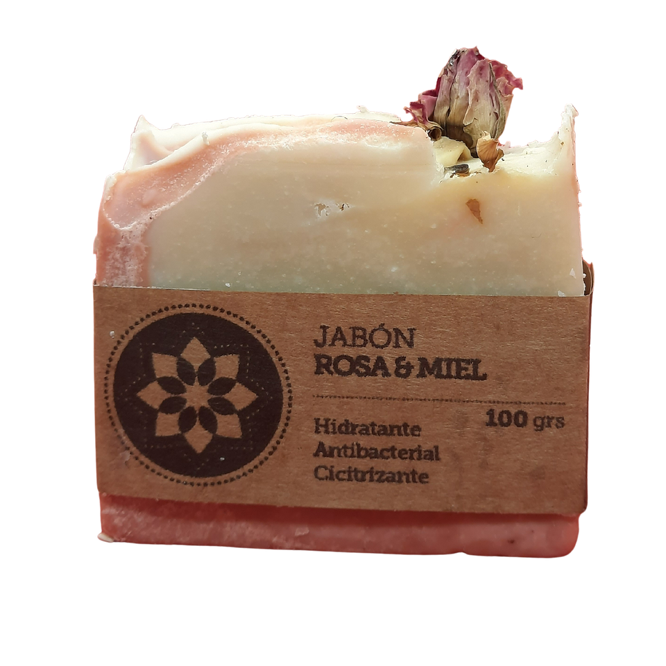 Jabón Rosa y Miel 100 grs 1