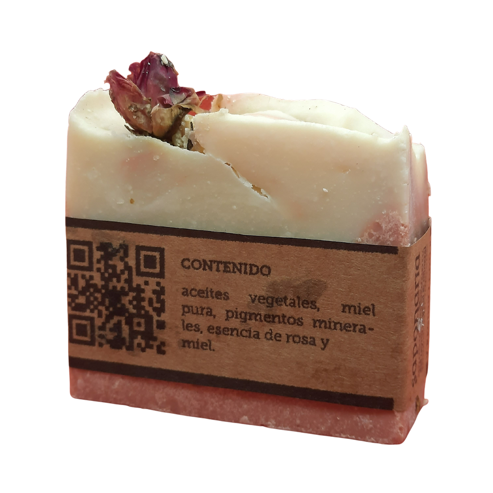 Jabón Rosa y Miel 100 grs 3