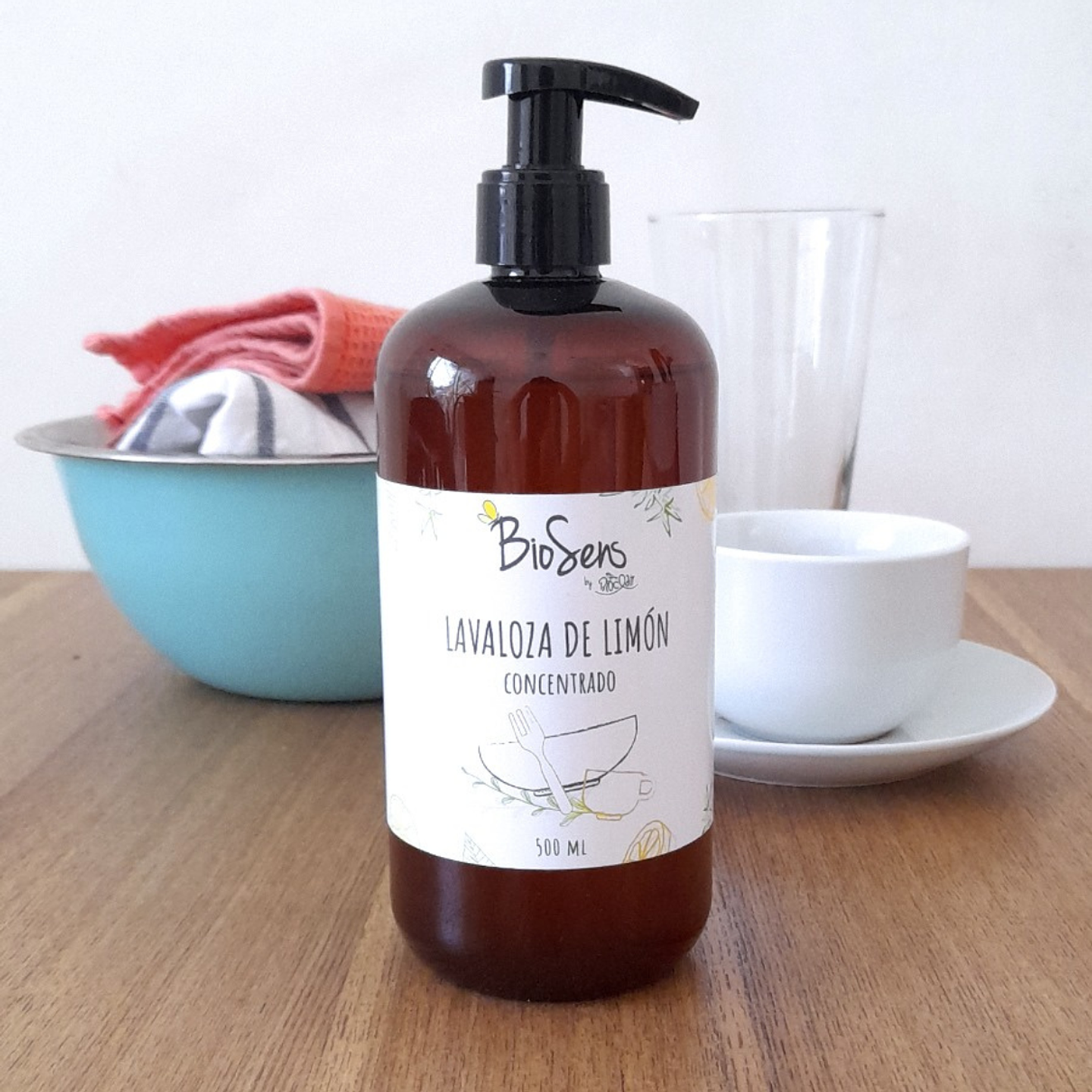 Lavalozas de Limón biodegradable 500 ml 2