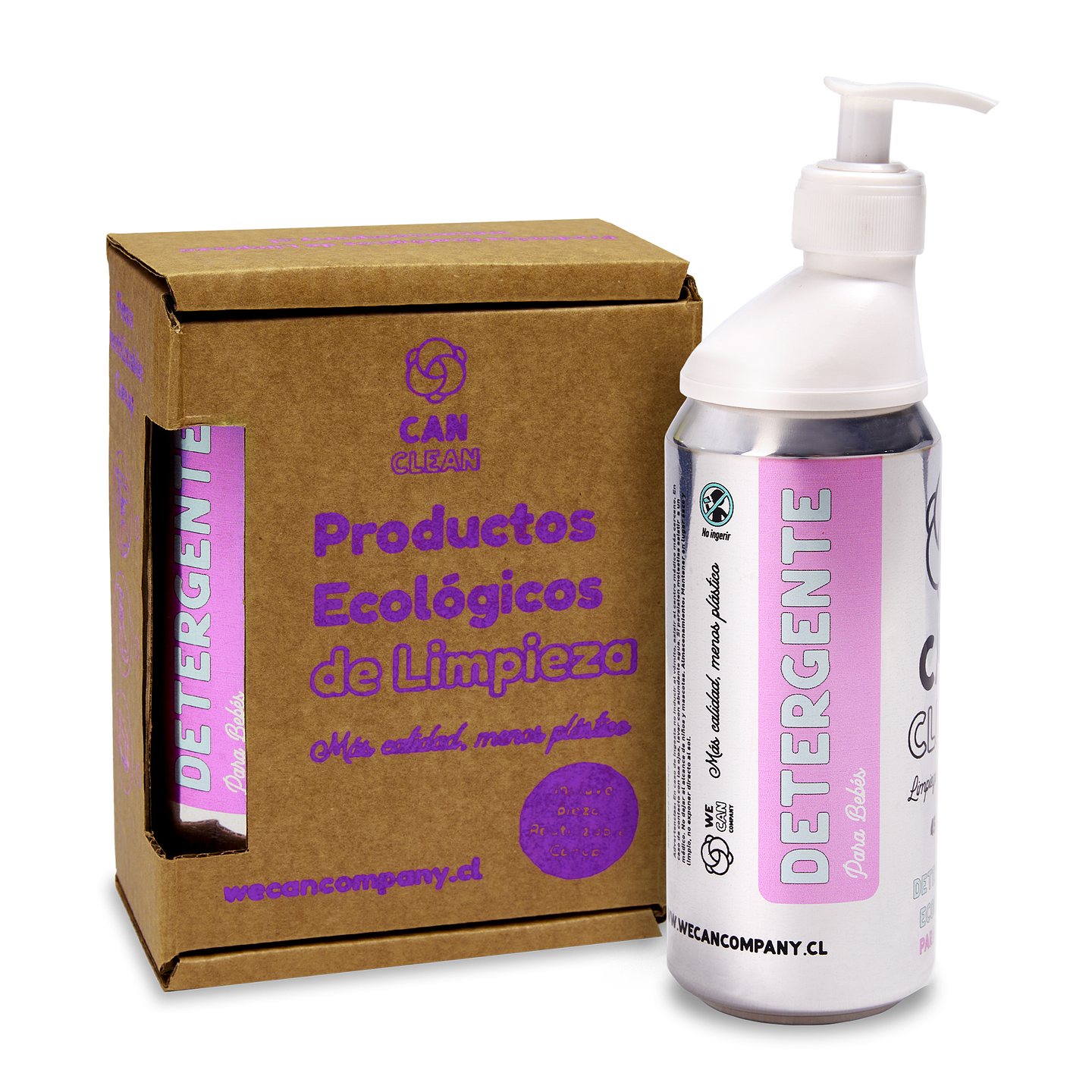 Kit Detergente de ropa para Bebé en Lata 450 mL 1