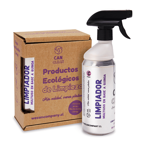 Kit Limpiador Multiuso Ecológico en Lata 450 mL