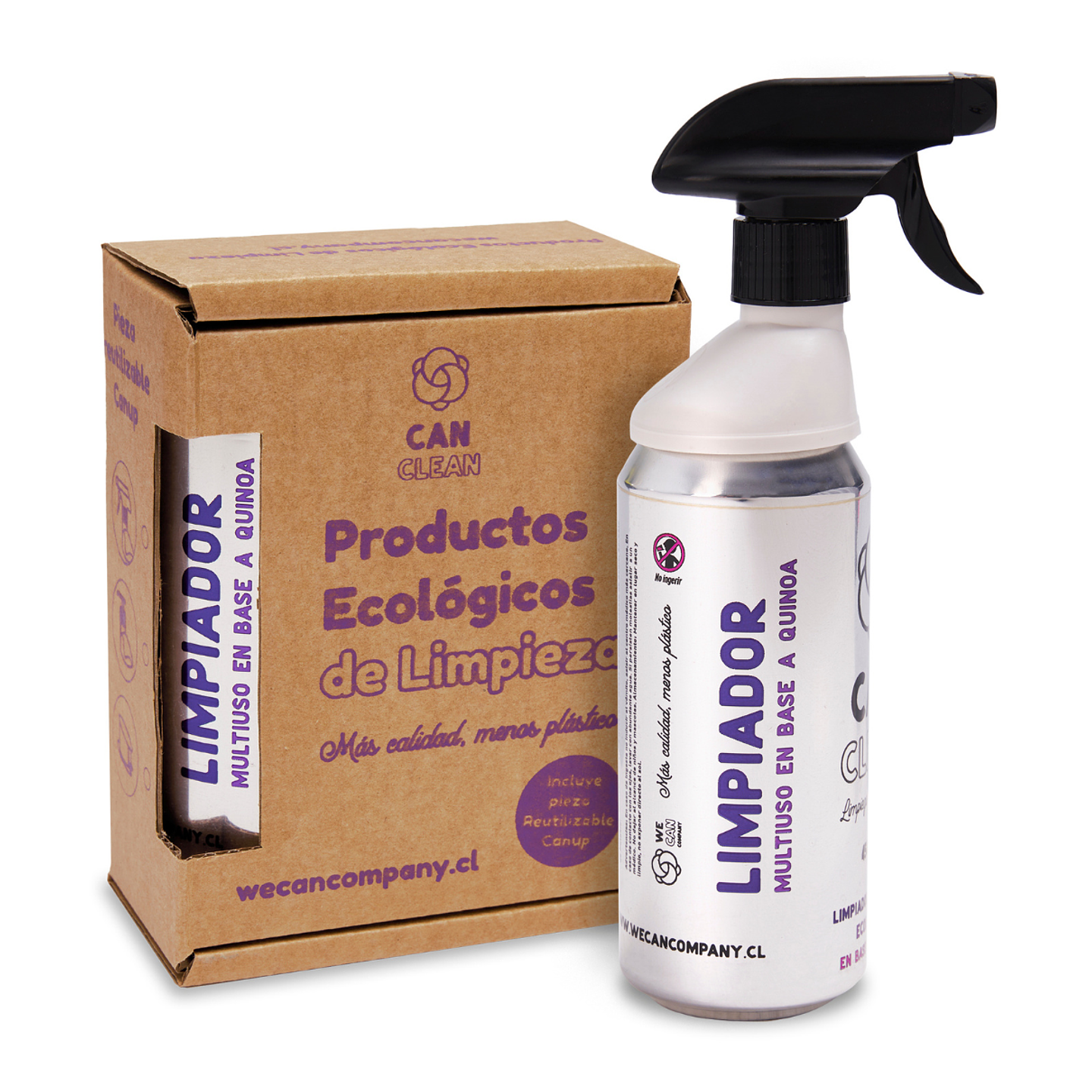 Kit Limpiador Multiuso Ecológico en Lata 450 mL 1