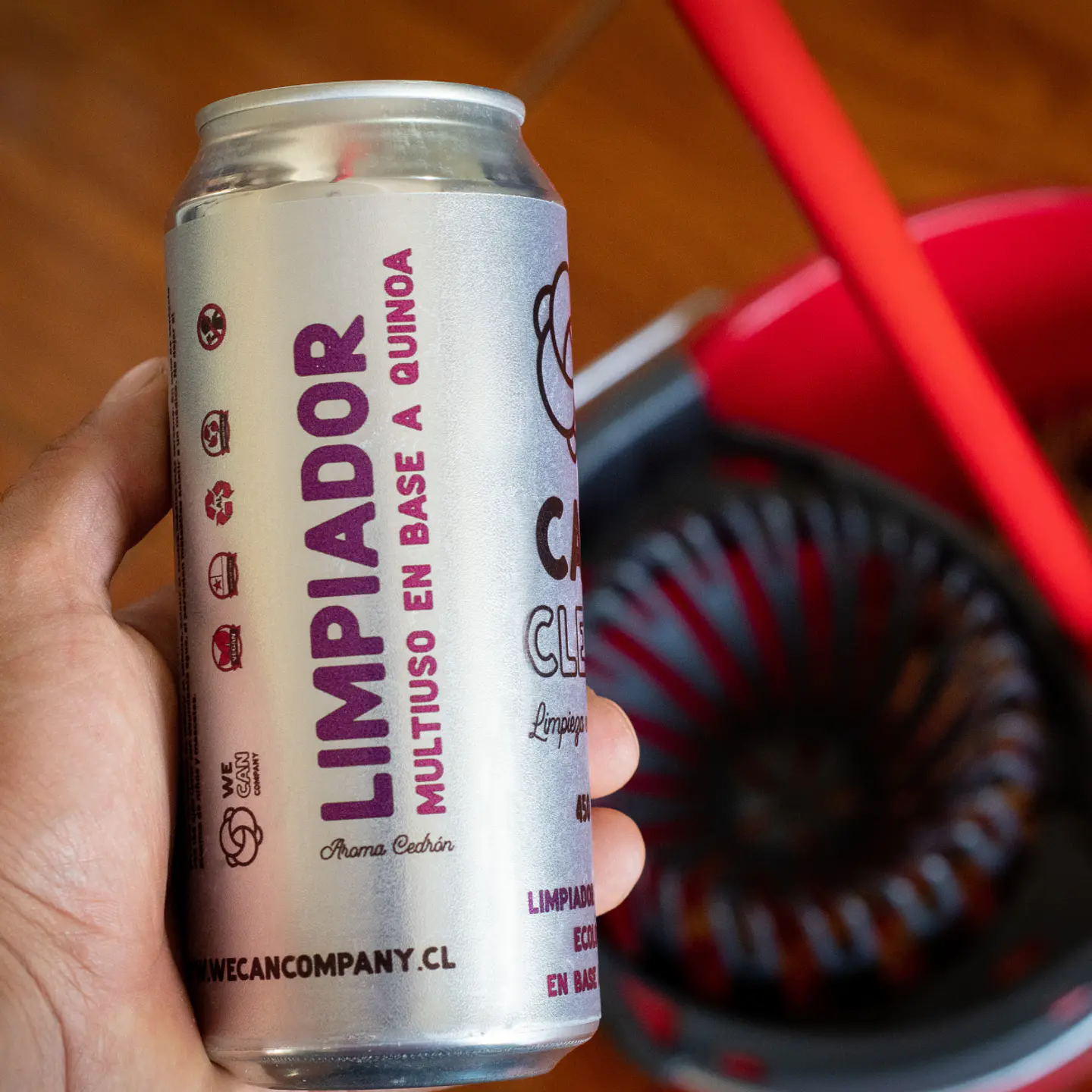 Limpiador Multiuso en Lata Ingredientes Naturales 450 mL  2