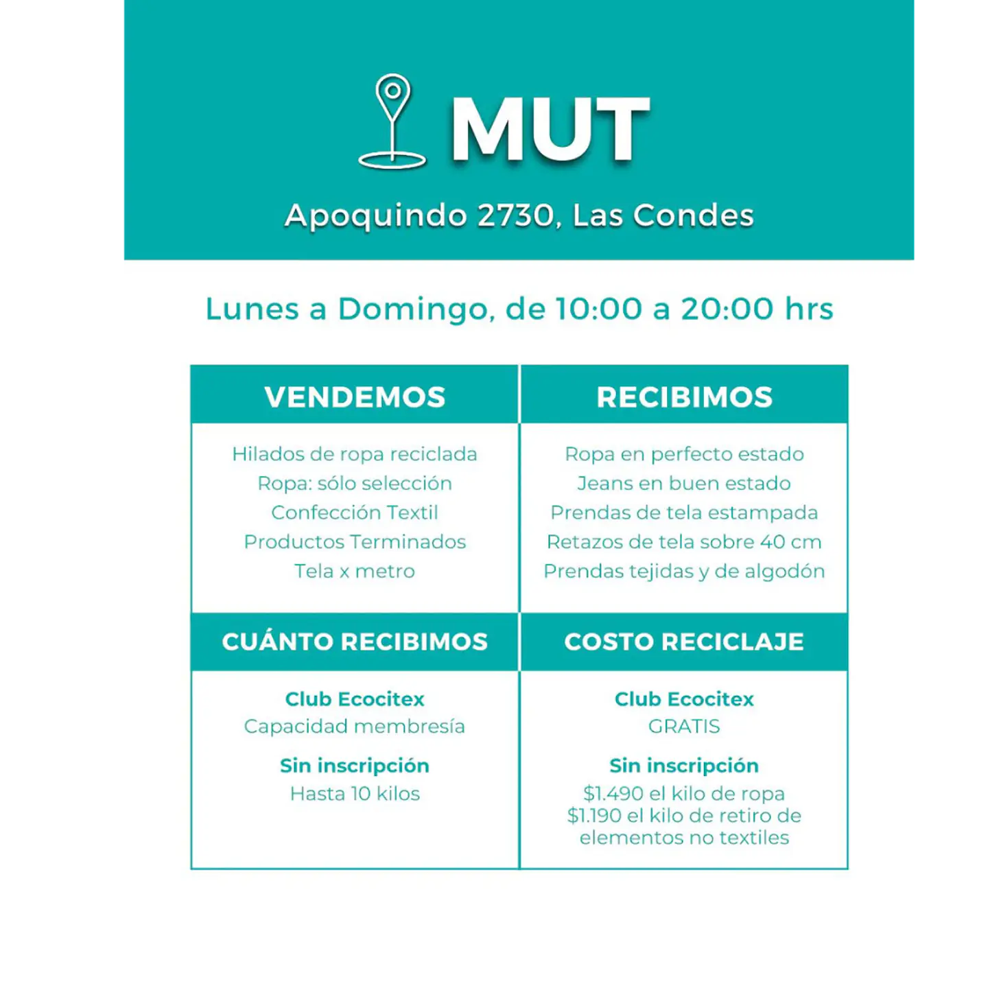 Reciclaje Textil Santiago 1