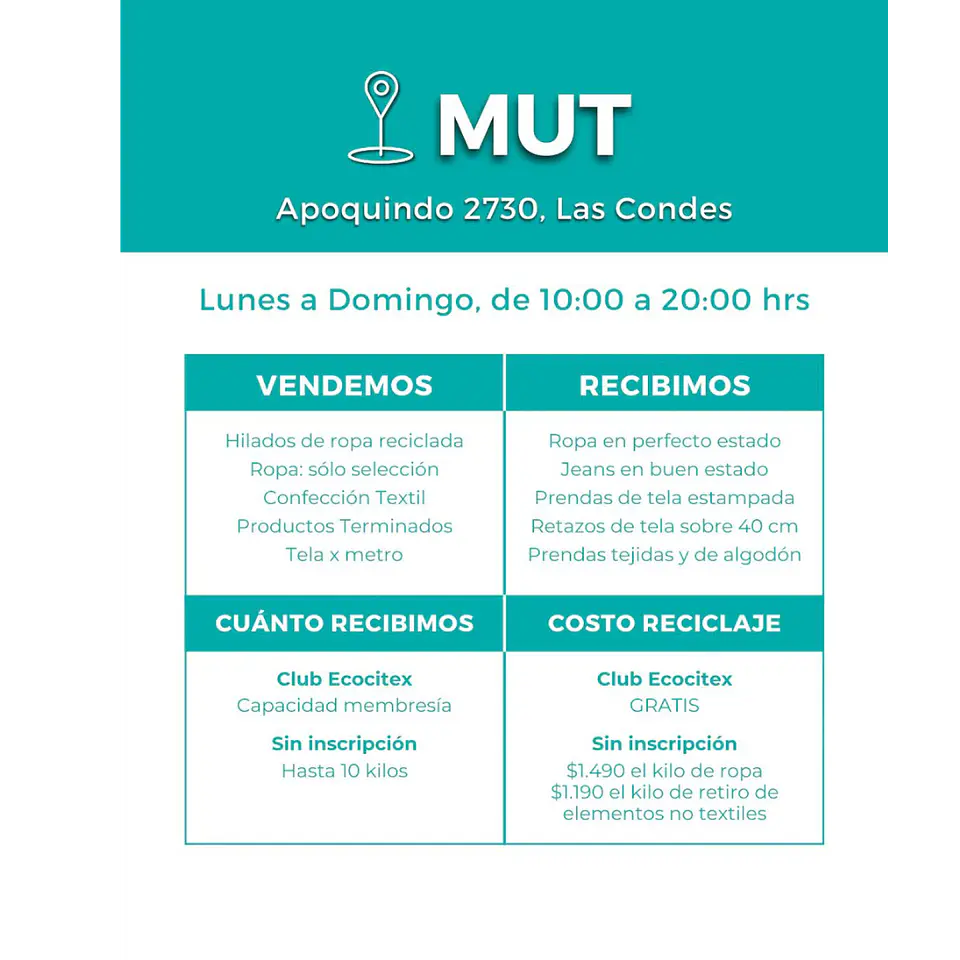Reciclaje Textil Santiago 1