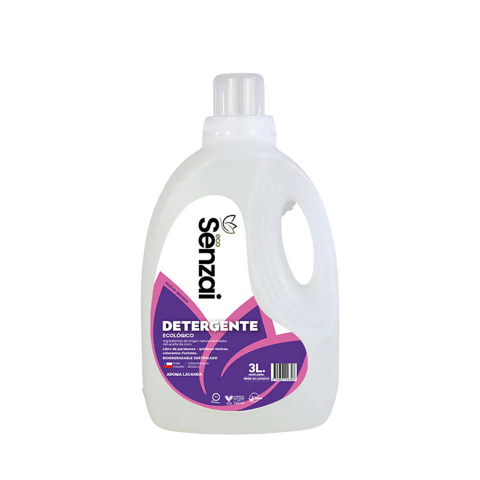 Detergente de Ropa Senzai 3 Litros Aroma Lavanda 1