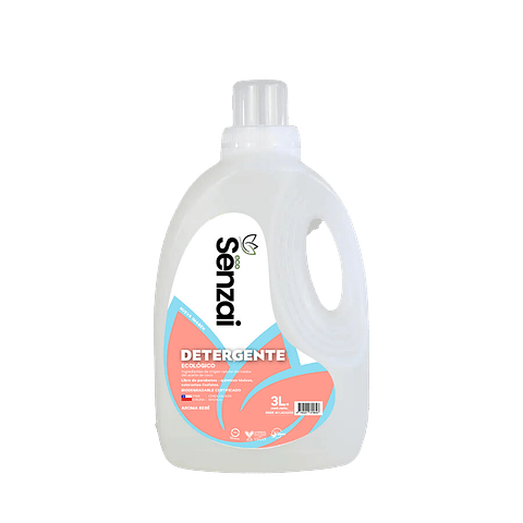 Detergente De Ropa Bebé Senzai 3 Litros