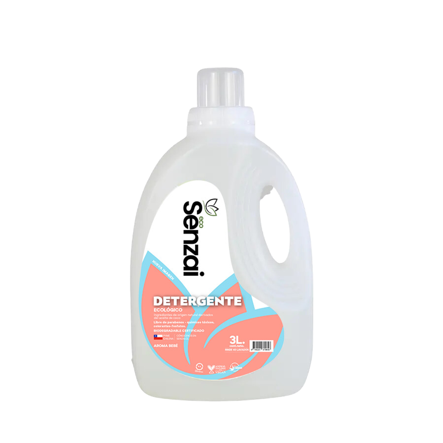 Detergente De Ropa Bebé Senzai 3 Litros 1