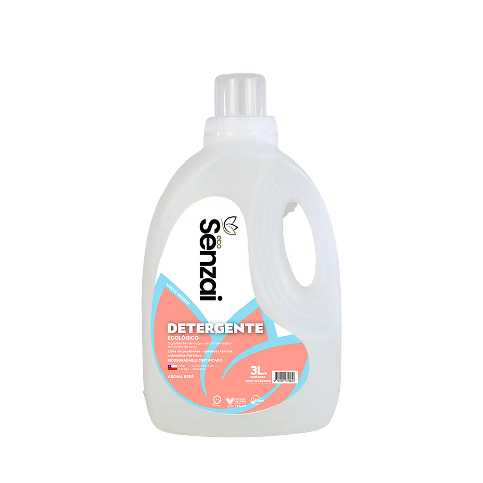 Detergente De Ropa Bebé Senzai 3 Litros 1