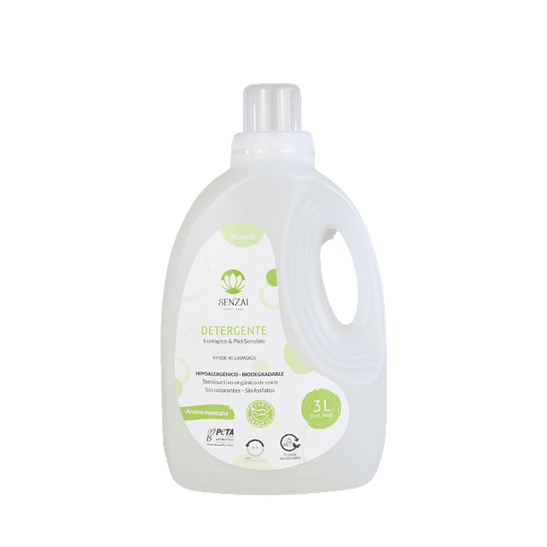 Detergente Senzai 3 Litros Manzana